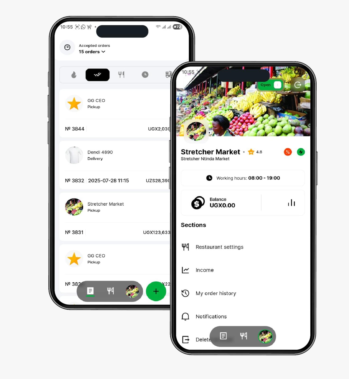 grocery vendor app